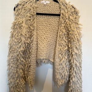 Missguided Women’s Cropped Cardigan with Textured details Small